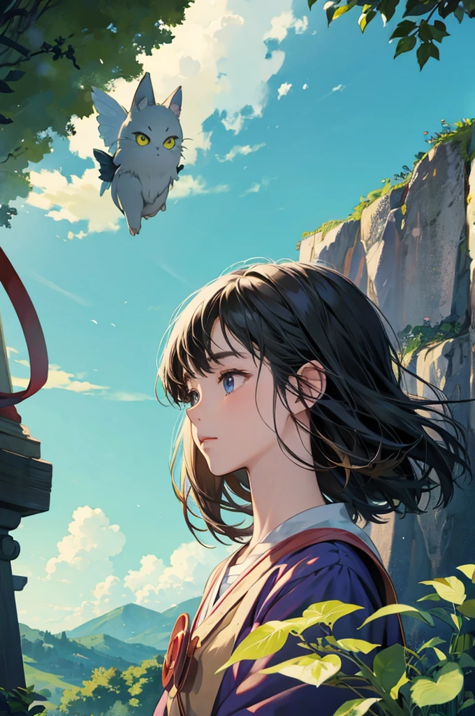 Ghibli-like girl