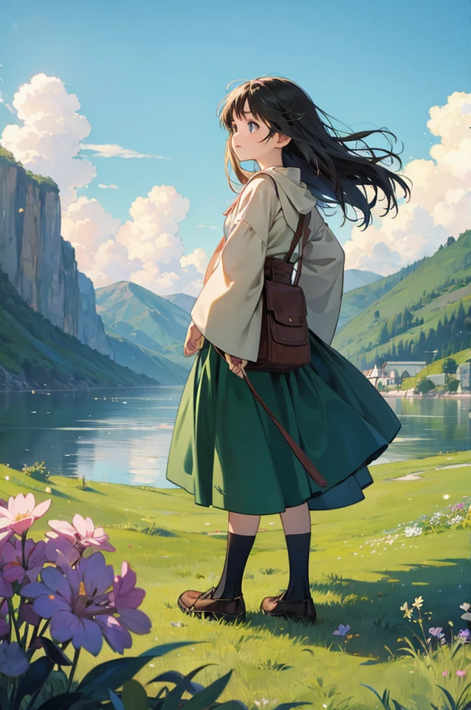 Ghibli-like girl