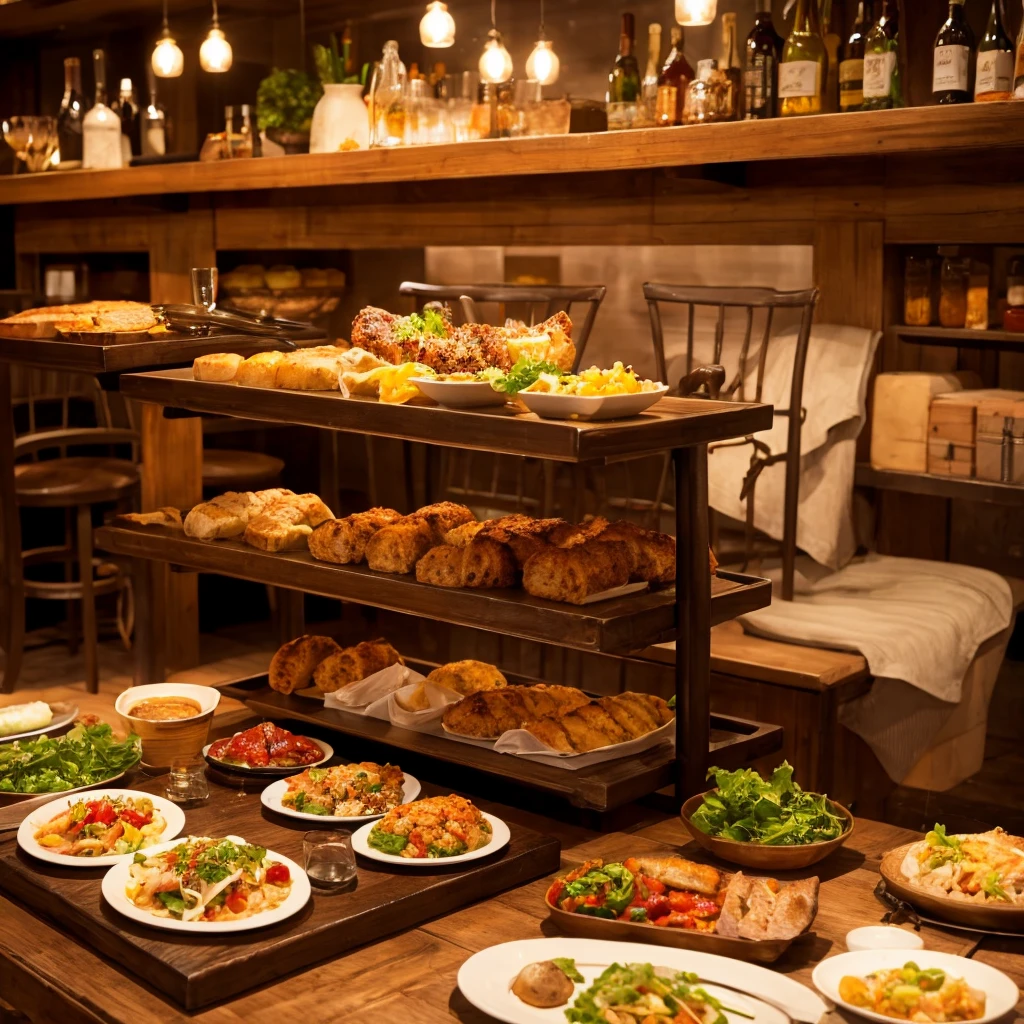 Rich Western cuisine