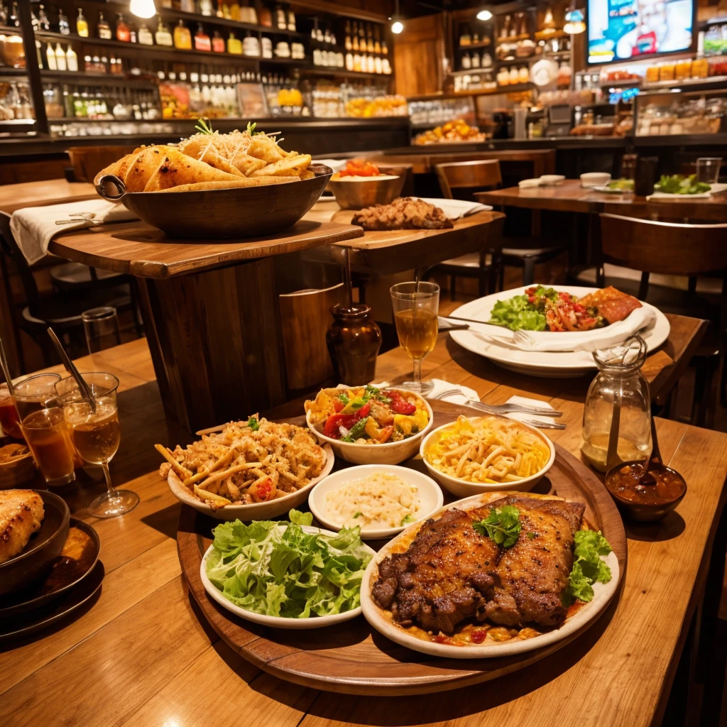 Rich Western cuisine