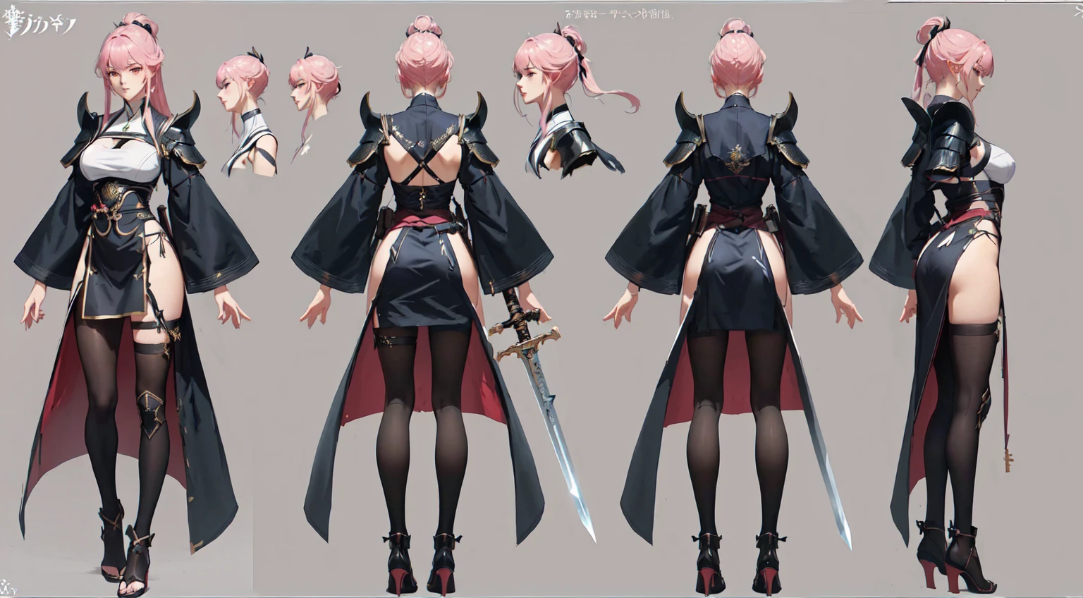 Dressed in clothing、Close-up of a man holding a sword, Popular on artstation pixiv, Beautiful full body concept art, Kushat Krenz Key Women in Art, Detailed full body concept art, guweiz on artstation pixiv, Anime Concept Art, 8k character concept art, 8K character concept art, feng zhu concept art