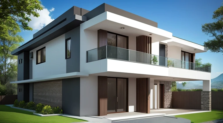 modern hill house