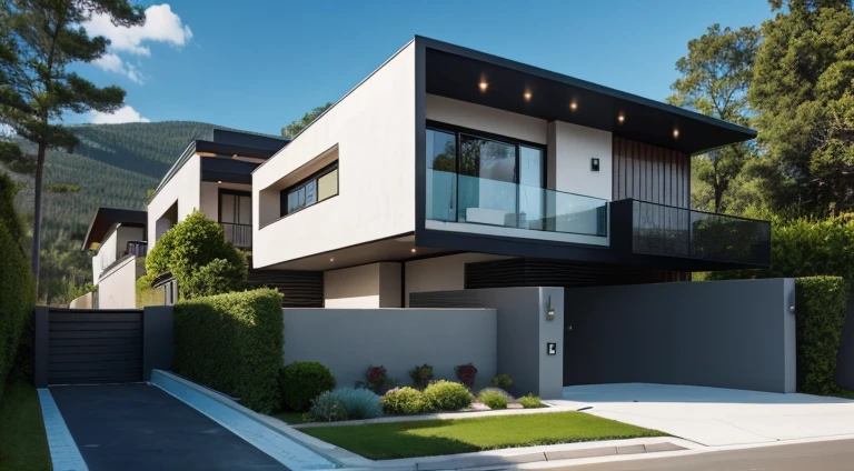 modern hill house