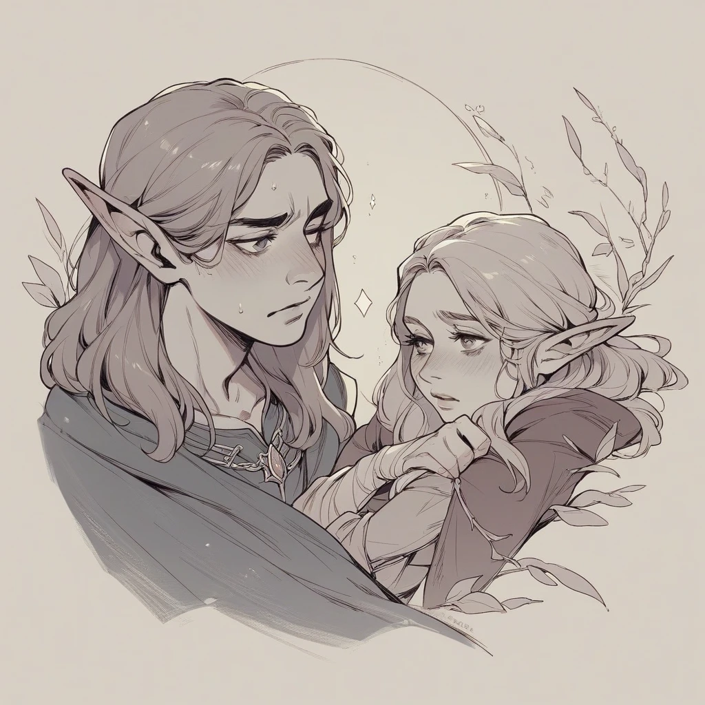 elf girl in Tolkien's world