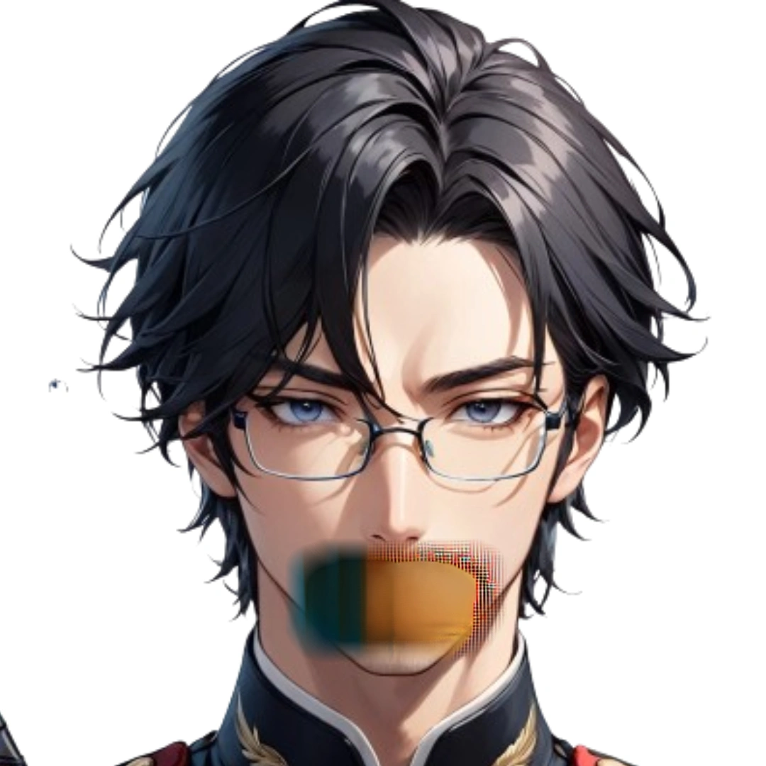 male、Mouth open