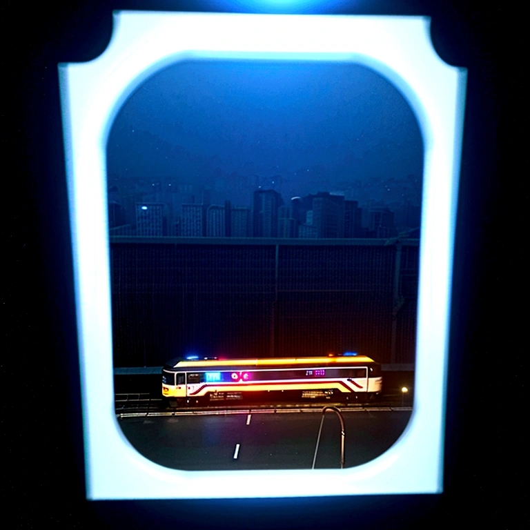 Araffature of train on city track, author：Patrick Cheng, cyberpunk elevated train, city like hong kong, author Jason Chan, urban photography, at Hong Kong, City-wide delivery, Fabian Scharlau, author：Fedanxiu, Reminds me of Blade Runner, interesting composition, Monorail, Like a scene from Blade Runner