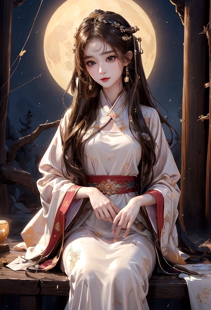 Anime Style, masterpiece, top quality, super detailed, official art, 1 girl, delicate facial features, perfect eyes, looking at viewer, wearing Hanfu, waist-up view, Long lens photo, pastel colors, realistic, 16K, mountains , valley , sun and moon silhouettes romantic sky, flowers, light roses, stunning light, photorealism, line art.,
She wears silk grosgrain with flowing sleeves
Intensely colorful and romantic eyes
Black eyebrows are like hills
The beauty from heaven came to earth by mistake
On the stage, the singing voice starts to play the drum strings
The passing years flow through the temples
The moon hangs over the eaves and the floating clouds disperse
Sensual and erotic
Several twists and turns
The person changes at the end of the song
He is sitting on the top of the empty city
A smile and a touch
Suddenly the drum beat stopped
heard again
Ganlu Temple, veteran advice from the beginning
You should get used to seeing painted faces
I had known it would be the end of the song and everyone dispersed
But still reluctant to give up the illusion
It’s time to laugh at me for being so entangled and greedy for pleasure
The stage is only a few feet wide
Difficulty in clutching and clutching, how can it be calculated by humans?
Tsing Yi with long temples, I pray for this in my life
Peace of mind
She wears silk grosgrain with flowing sleeves
Colorful and romantic eyes
Black eyebrows are like hills
The beauty from heaven came to earth by mistake
On the stage, the voice starts singing and the drums play
The passing years flow through the temples
The moon hangs over the eaves and the floating clouds disperse
Sensual and erotic
Several twists and turns
The person changes at the end of the song
He is sitting on the top of the empty city
A smile and a touch
Suddenly the drum beat stopped
heard again
Ganlu Temple, veteran advice from the beginning
You should get used to seeing painted faces
I had known it would be the end of the song and everyone dispersed
But still reluctant t