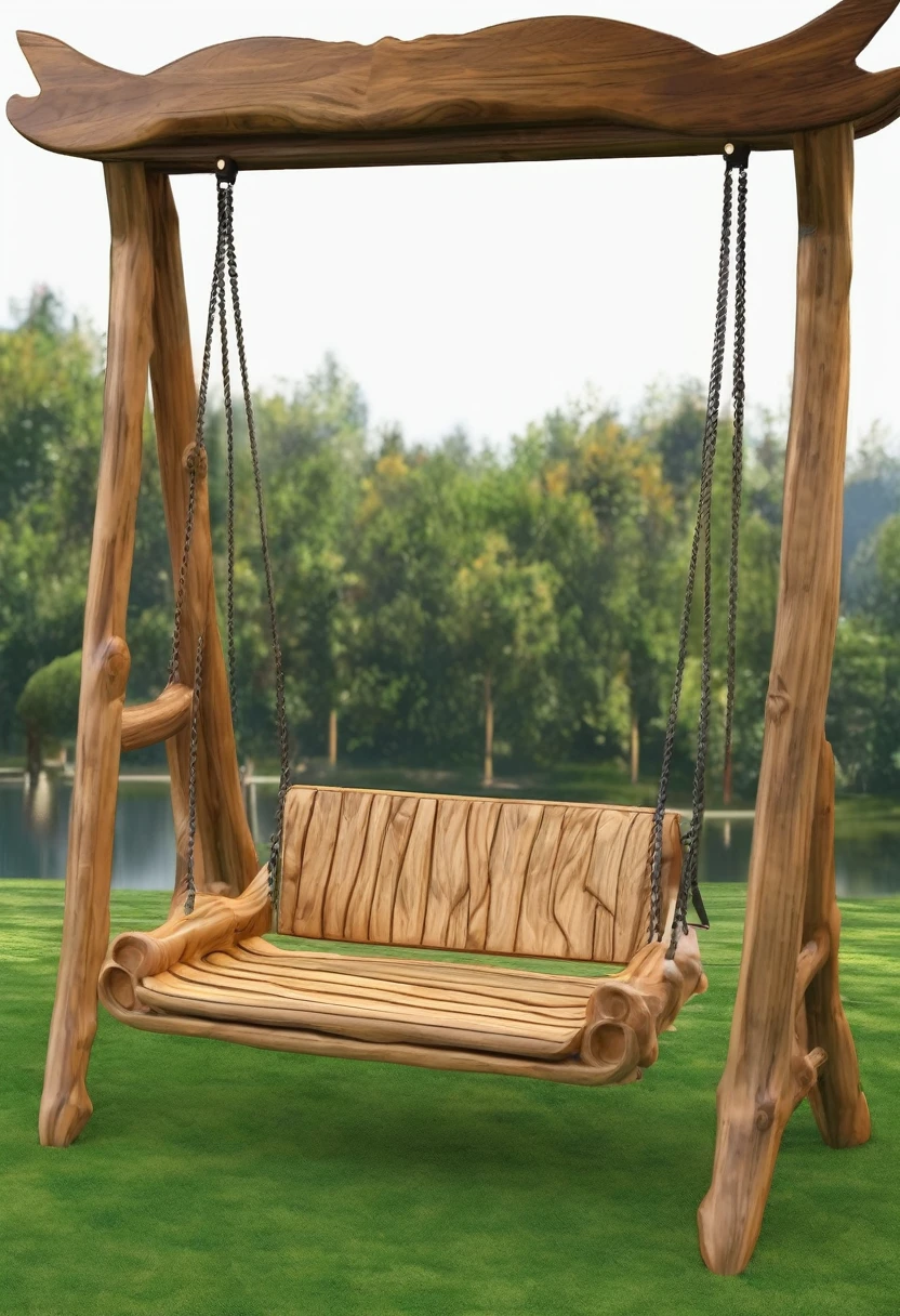 giant butterfly inspired swing, realistic
