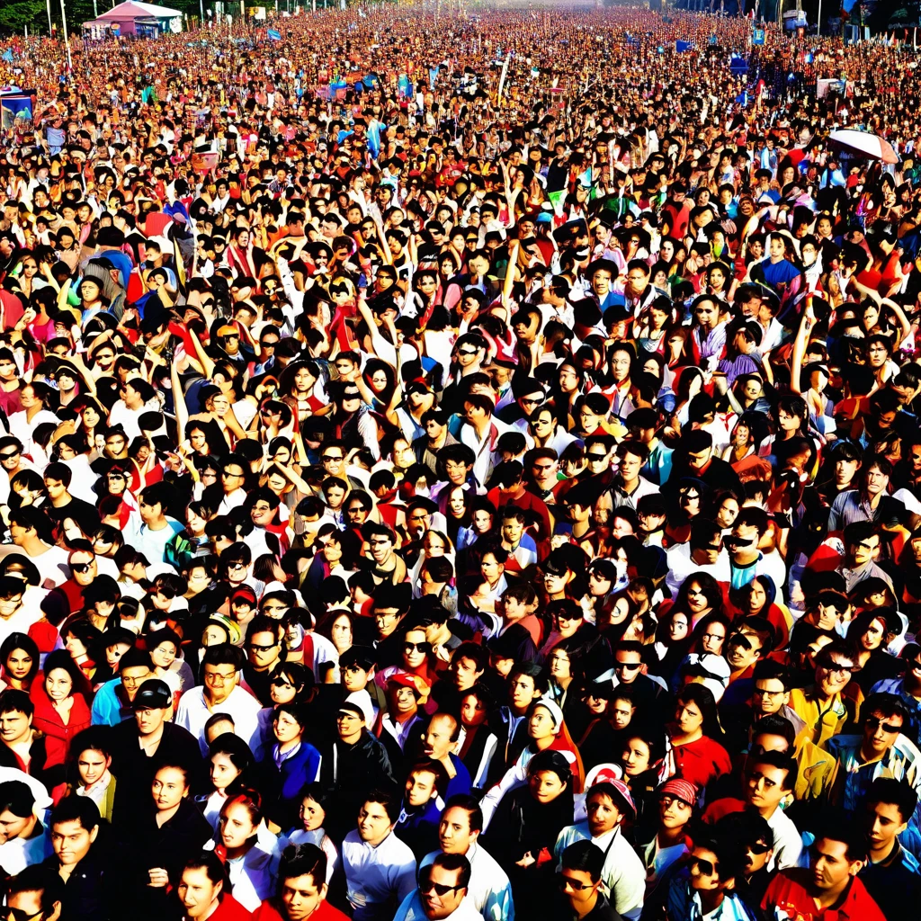 live, Large crowd, A lot of people, Enthusiasm