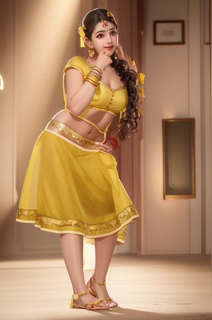 anusha hot nave nave nave nave nave nave nave nave nave nave nave nave nave nave nave nave nave nave nave nave nave nave nave nave nave nave nave nave, stylish pose, wearing yellow croptop, very seductive pose, beautiful pose