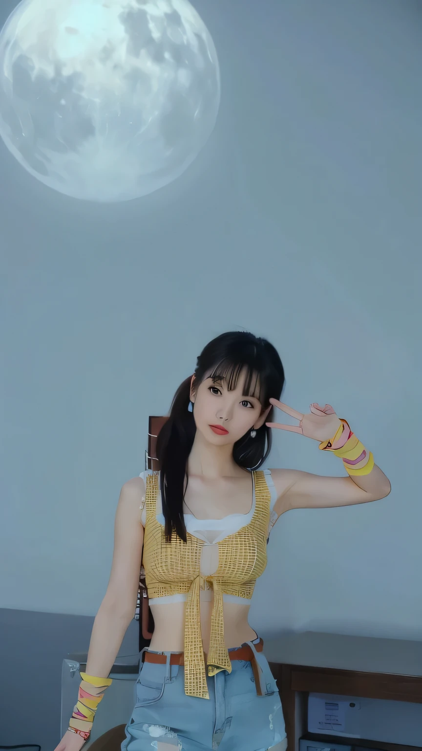 Mature Japanese,ponytail,Office Clothes,Age 35,Erotic style,So cute,whole body,Perfect face with soft skin,Gorgeous long brown hair,8K resolution,Ultra-realistic,Super detailed,high quality,Erotic beautiful Japanese woman in fashionable clothes,(Look at the viewers)