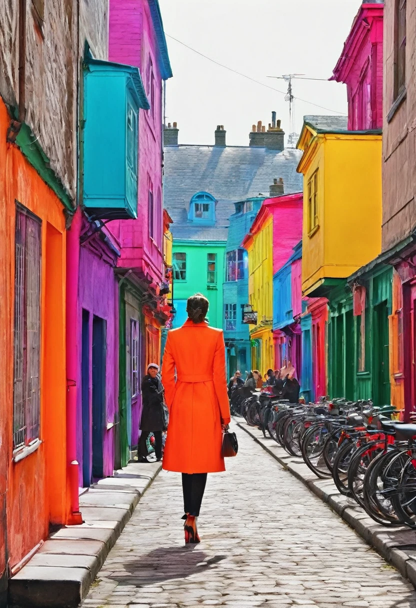 bright colour