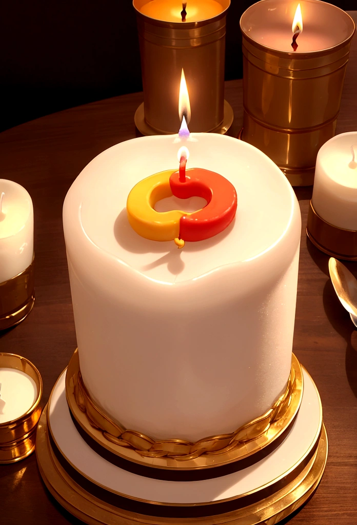 (((No. 4 shape candle))), masterpiece, best quality, ((three-tier birthday cake), colorful and joyful
chibi, perfect composition, perfect painting composition, creative poster, cute, (really delicious anniversary celebration cake decoration), ((clean table)), (best quality: 1.2), (super detailed), ( Realistic: 1.37), (HDR), (Vivid Colors), (Warm, Bright Tones), (Soft, Diffuse Lighting), Food, Niji Style, More DetailsXL