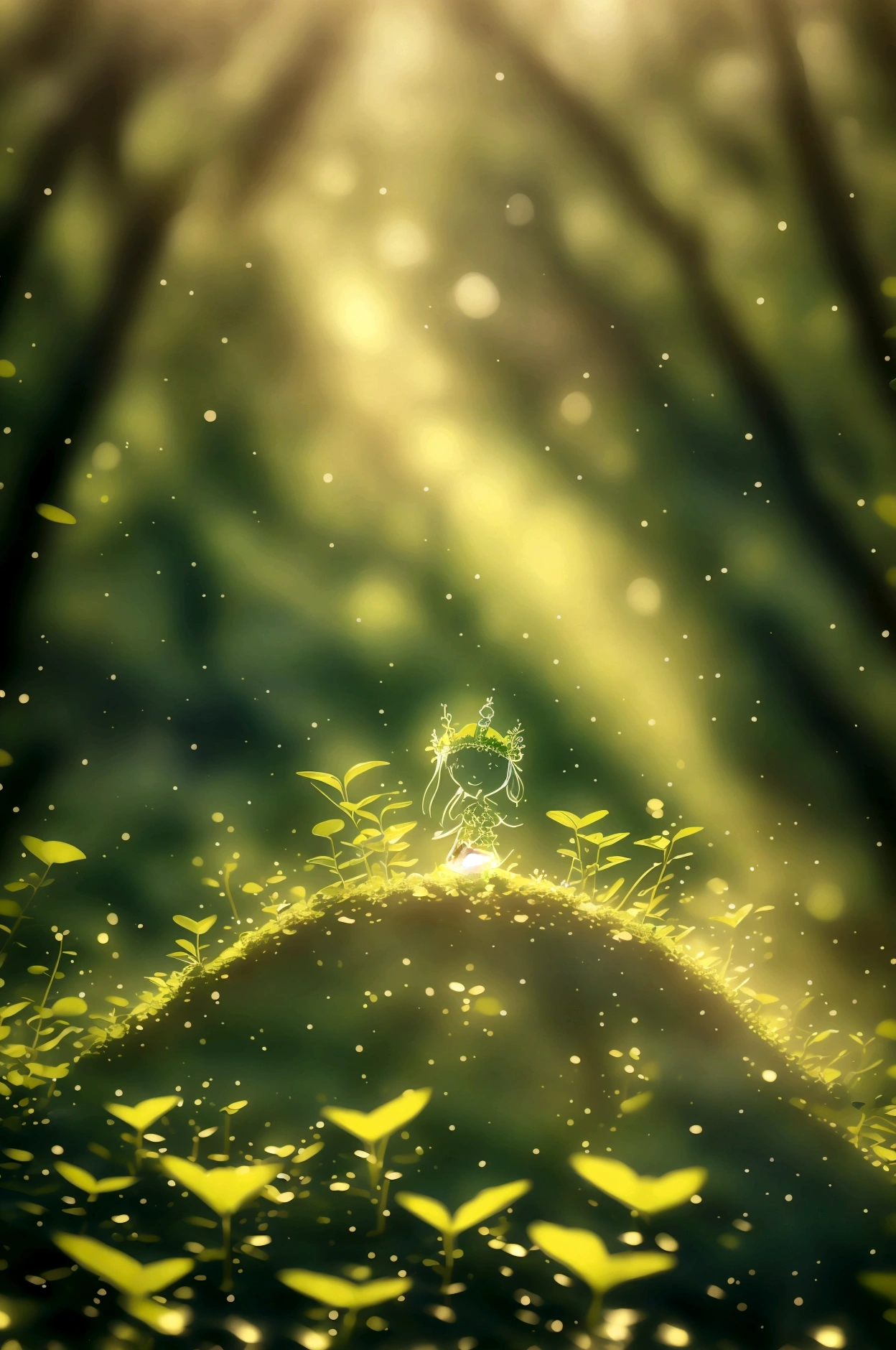 best quality, very good, 1.60,000, ridiculous, Very detailed, queen of the forest,The background is grassland ((A masterpiece full of fantasy elements))), ((best quality)), ((Intricate details)) (8K)