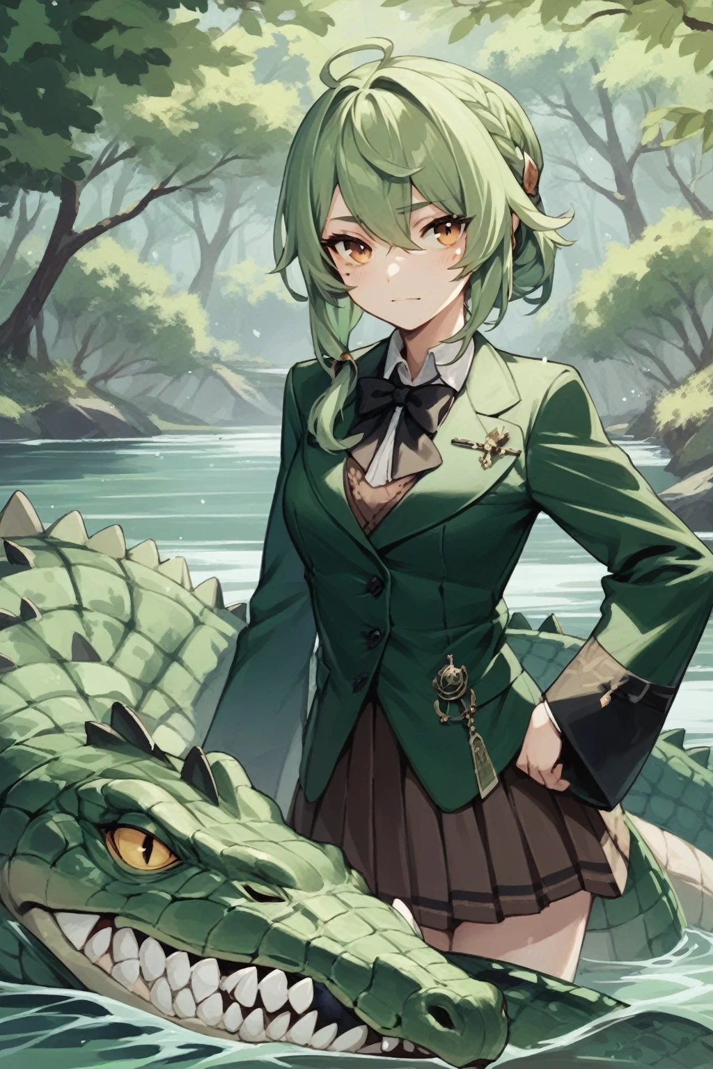 name like a card: crocodile