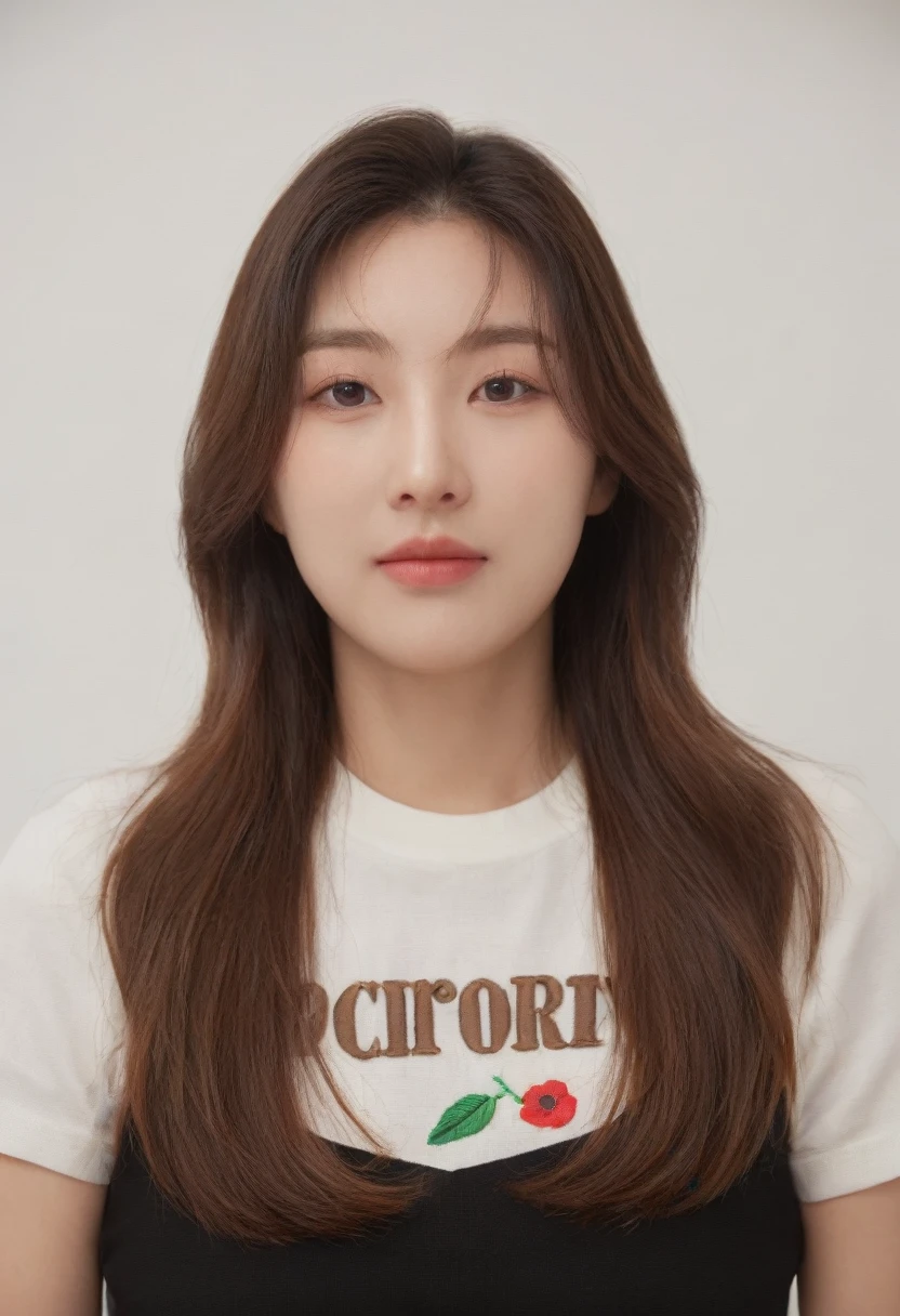 Best Quality, 8k, Masterpiece, (Portrait: 1.3), (photo realistic:1.4), (hyper realistic:1.4),
 Sharp Focus, looking at viewer, (smoother lighting:1.1), 
(increase cinematic lighting quality:0.9), realistic lighting, backlighting, 
light on face, ray trace, (brightening light:1.2), (Increase quality:1.4), sharp detail,
 (best quality real texture skin:1.4), finely detailed eyes, black_eyes, 
finely detailed face, 25 year old Korean woman
