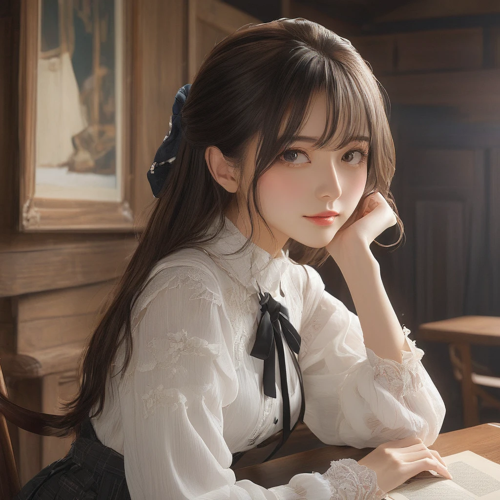 (masterpiece, Highest quality:1.2), One girl, alone