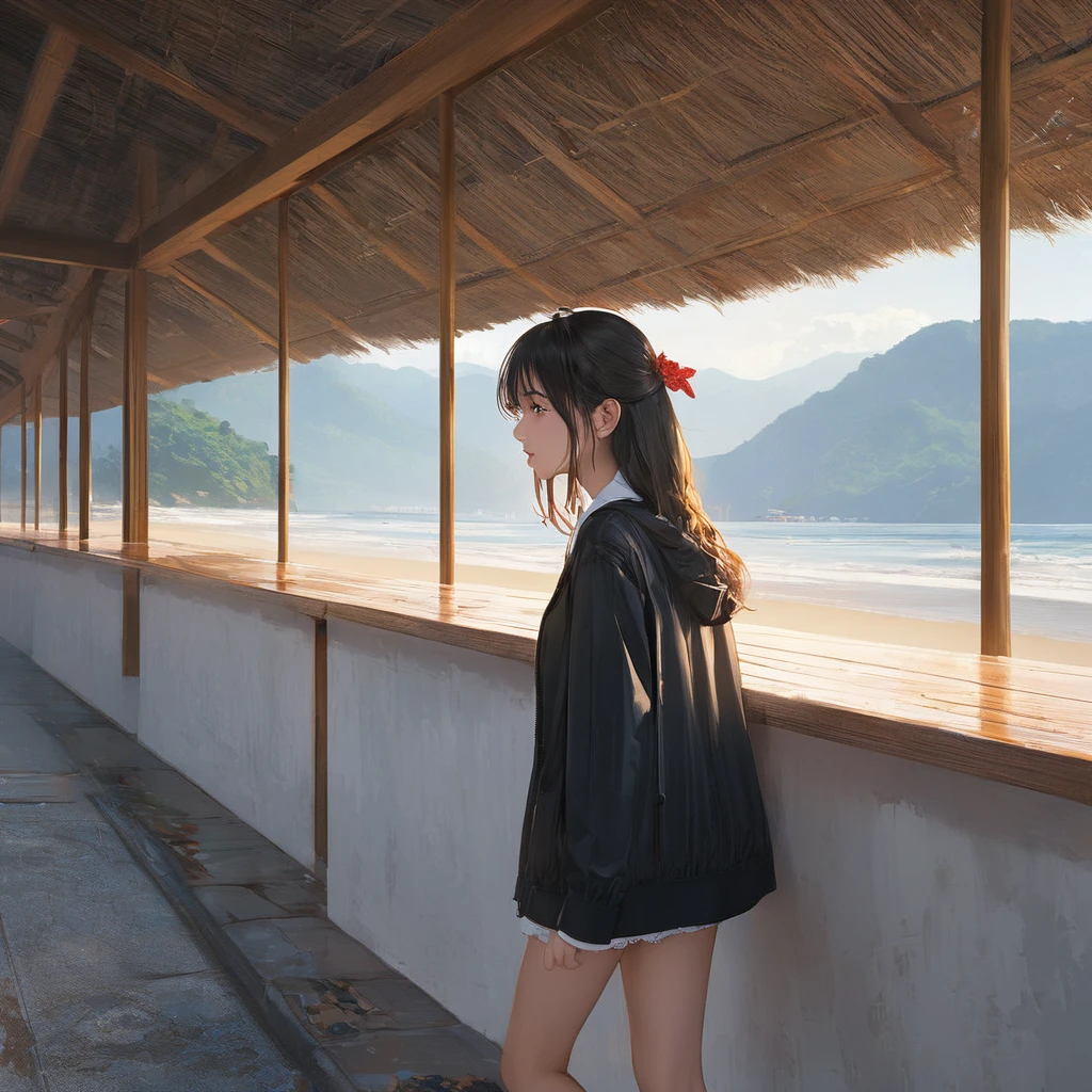 (masterpiece, Highest quality:1.2), One girl, alone