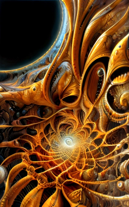 8+√(789×tan(6+8), dark colours, fractal,hyperdetailed, masterpiece, 3d modelling, deep,abstract art, digital art