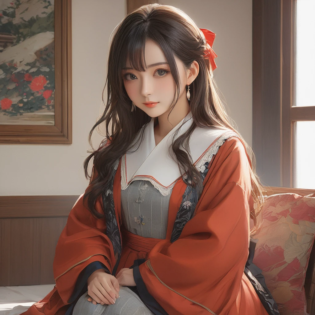 (masterpiece, Highest quality:1.2), One girl, alone