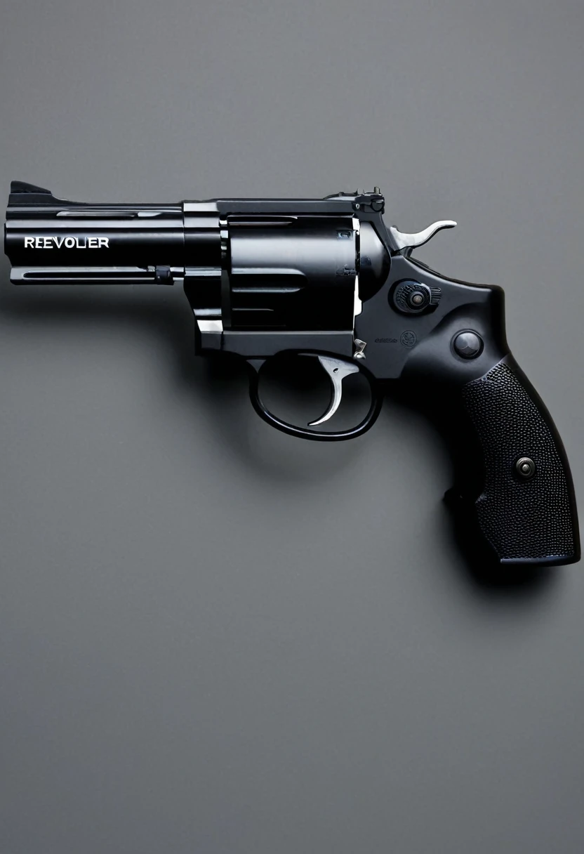 revolver，Real gun，black，cool