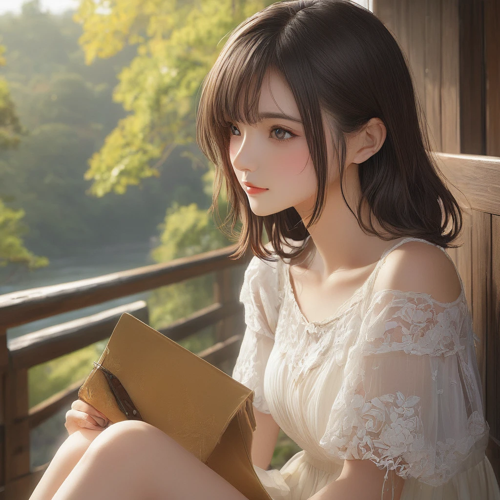 (masterpiece, Highest quality:1.2), One girl, alone