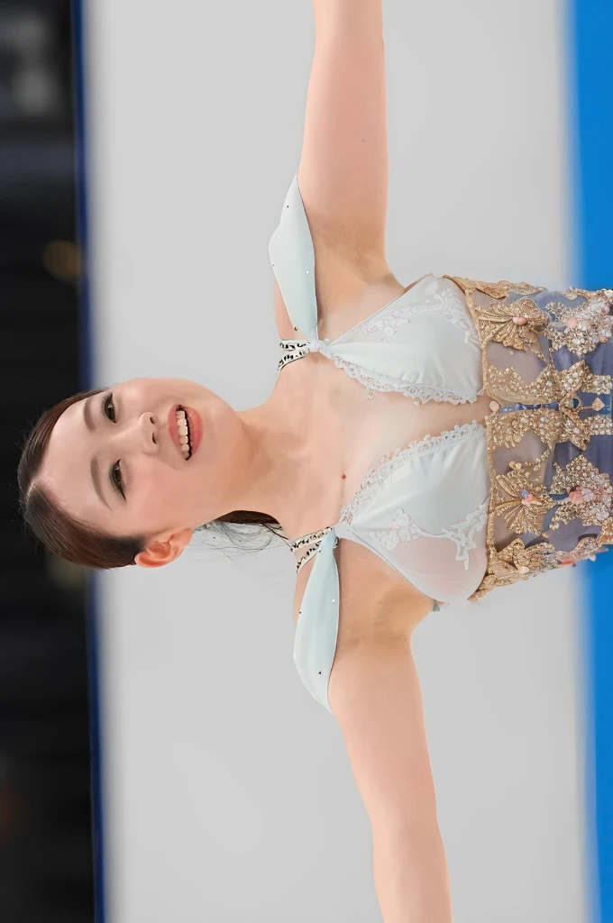 
(Highest quality, 8K, 32k, masterpiece, Ultra-high resolution:1.2), Completely visible、Exposed Skin、Small Boobs、Pink nipples、White skin、