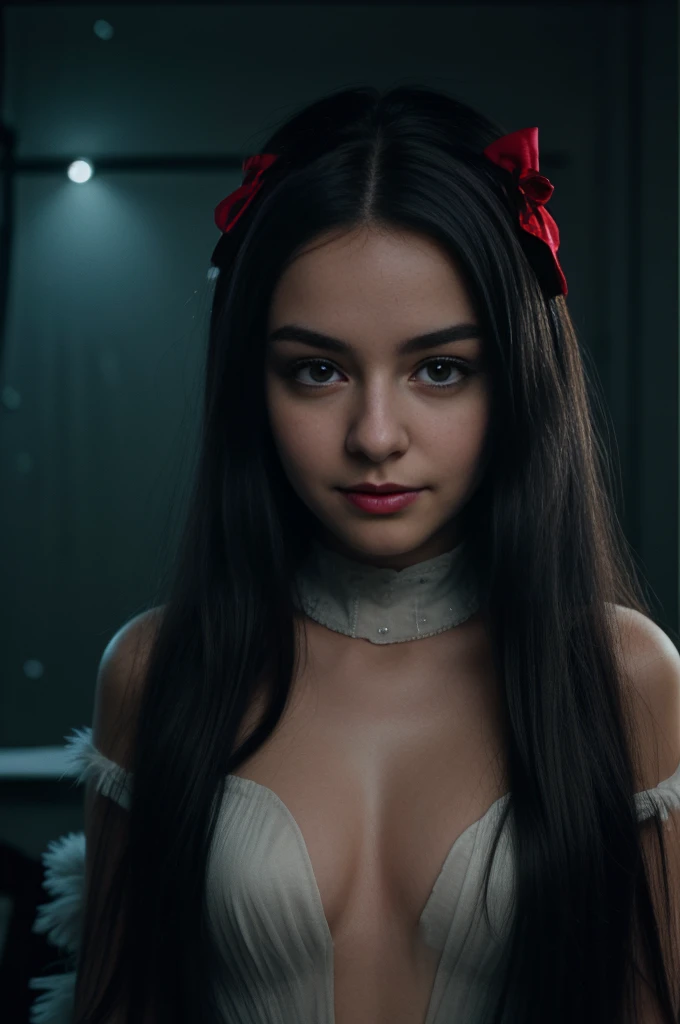 Hyperrealistic,Hyperdetailed,Realism Photo of a (({{1woman}},{solo},beautiful detailed eyes,shine eyes,goddess,black hair with red streaks,fluffy hair,messy_hair,christmas ribbons,christmas hat,hair_bow,{flowing hair},glossy hair,Silky hair,ponytail,thin straped christmas dress,gorgeous thin straped lace crystal christmas dress,smile,stare,cape,altocumulus,in the livingroom,{{in a livingroom sitting infront of a christmas tree and a fireplace}},{(crystal)},crystal poppies,{lacy}) ({{misty}},posing sketch,Brilliant light,cinematic lighting,thick_coating,healthy tint,many presents,fireplace,snow falls,snowing,christmas day,festive christmas decorations,magical enchanting fantastical,8k resolution,particle effects streaming,bright lights,Unreal Engine intricately,[a colorful lighting translucent star made of bright smoke],intricate design,photorealistic,hyperrealistic,high definition,extremely detailed,cinematic,UHD,HDR,32k,ultra hd,realistic,warm muted tones,highly detailed,perfect composition,beautiful detailed intricate insanely detailed octane render,trending on artstation,aw0k geometry,photo-realistic,50mm lens,f/2.8,natural lighting,highly detailed,masterpiece,absolute realistic,best quality,ultra-realistic,highest resolution,Professional Photography,ral-chrcrts,neon photography style,masterpiece,{{{best quality}}},illustration,{{{extremely detailed CG unity 8k wallpaper}}},Ambient light,long_focus,Colorful blisters,Movie Still,Realism,falling_snow,snowing,Christmas 1girl,Christmas Room