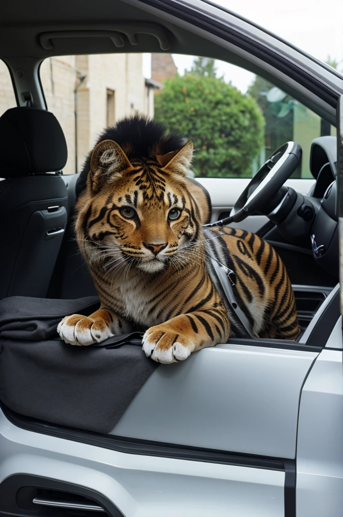 animals holding wiper