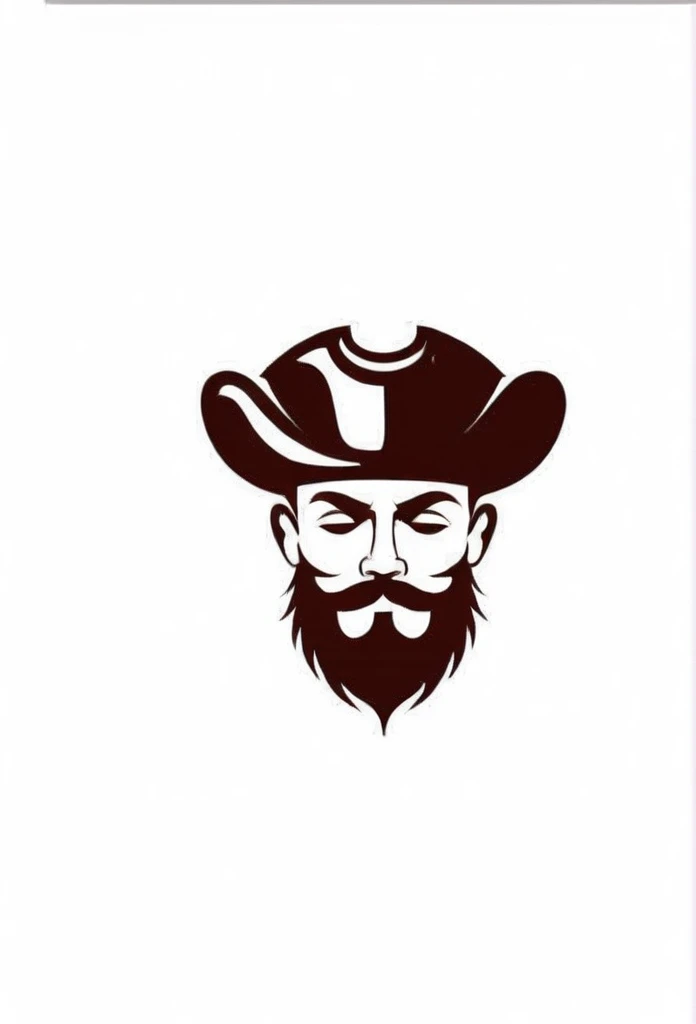 Cafe logo with the concept of stylish pirates
a mug of coffee with a pirate's head hat
a slightly humorous logo
Pretty cool
chic and modern design
White background