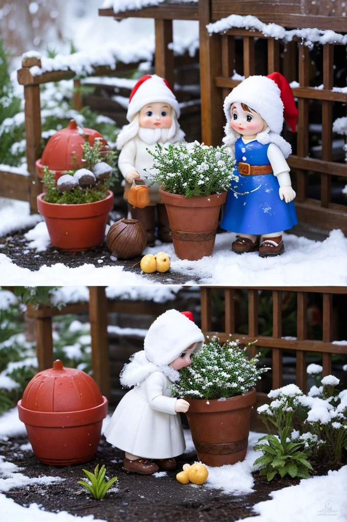 Snow White is beautiful, kind and trusting. She happily agreed to help the gnomes around the house.