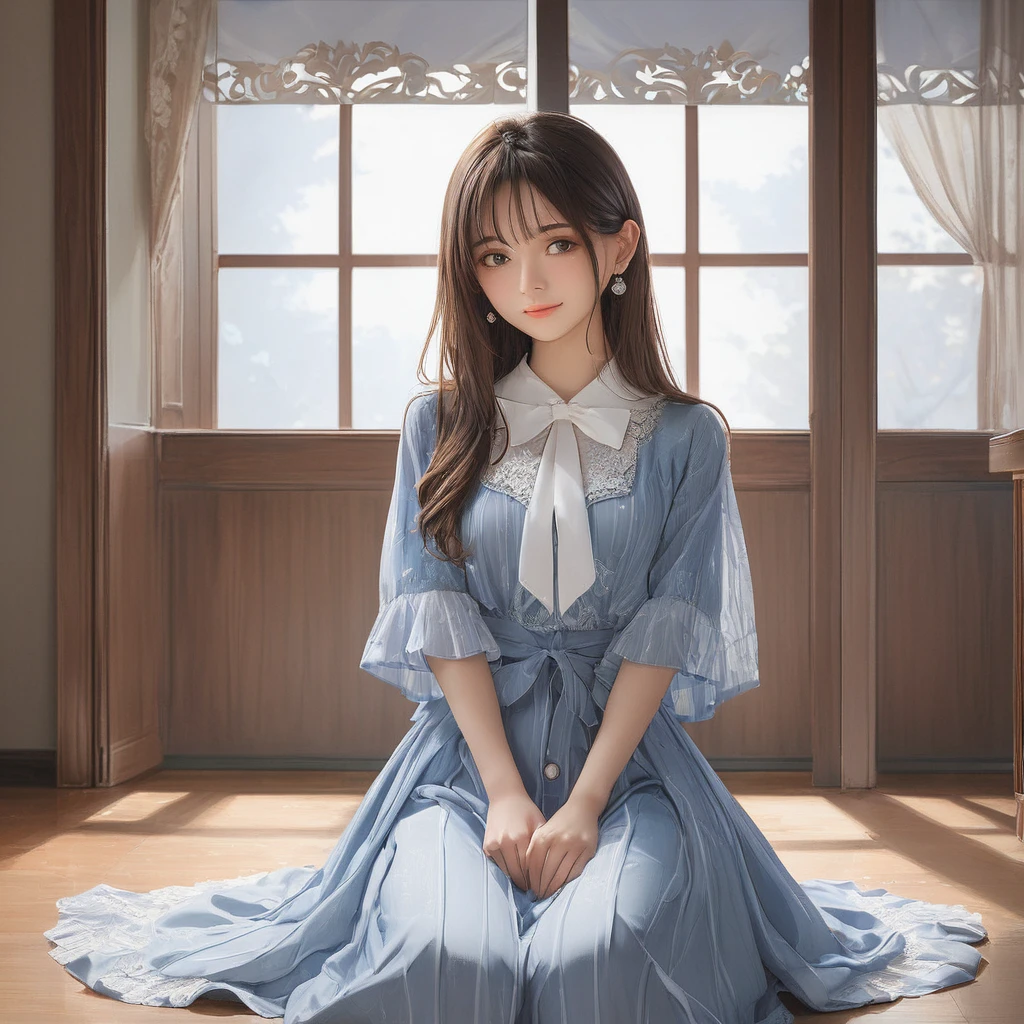 (masterpiece, Highest quality:1.2), One girl, alone