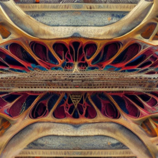 7+√(777×tan(7+7), mandala,dark red, pink flesh and coal black, organic matter, cellular colony, fractal,hyperdetailed, masterpiece, 3d modelling, deep,abstract art, digital art