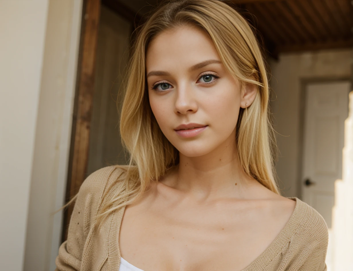young chic blonde