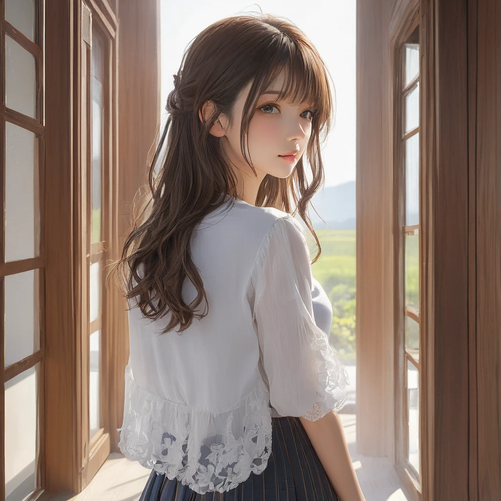(masterpiece, Highest quality:1.2), One girl, alone