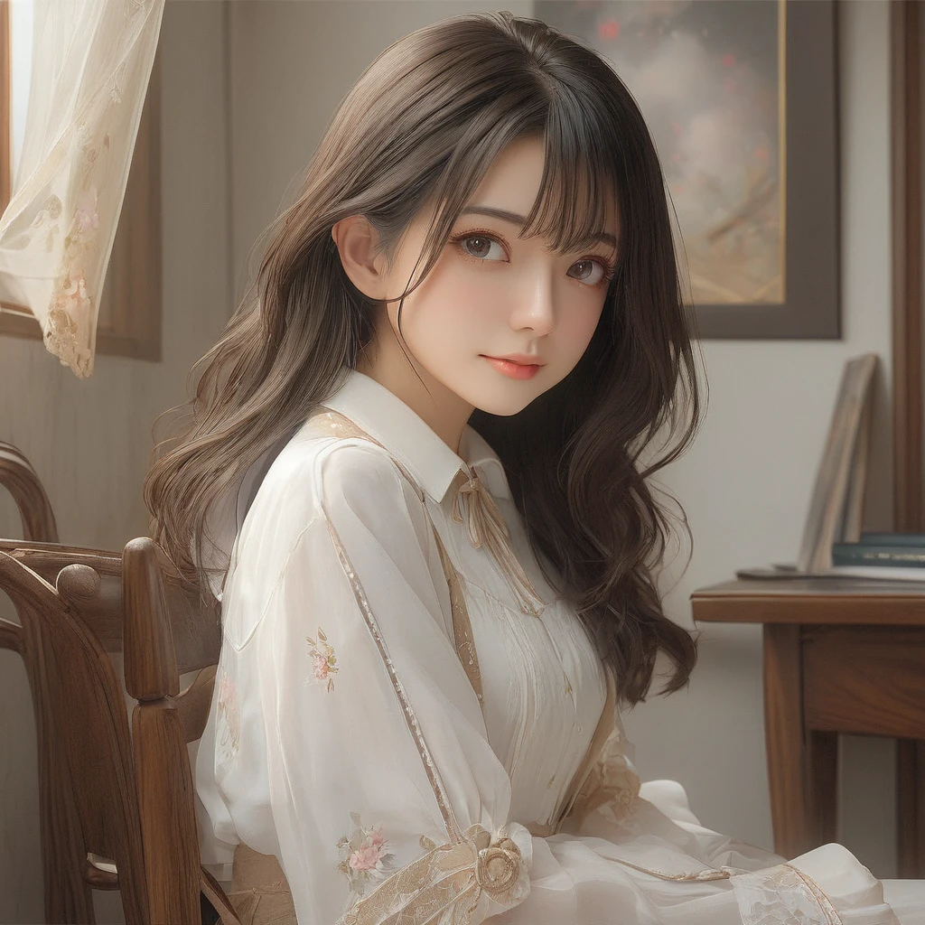 (masterpiece, Highest quality:1.2), One girl, alone