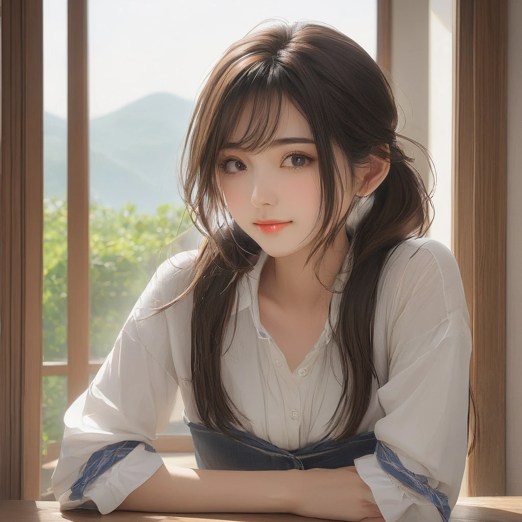 (masterpiece, Highest quality:1.2), One girl, alone