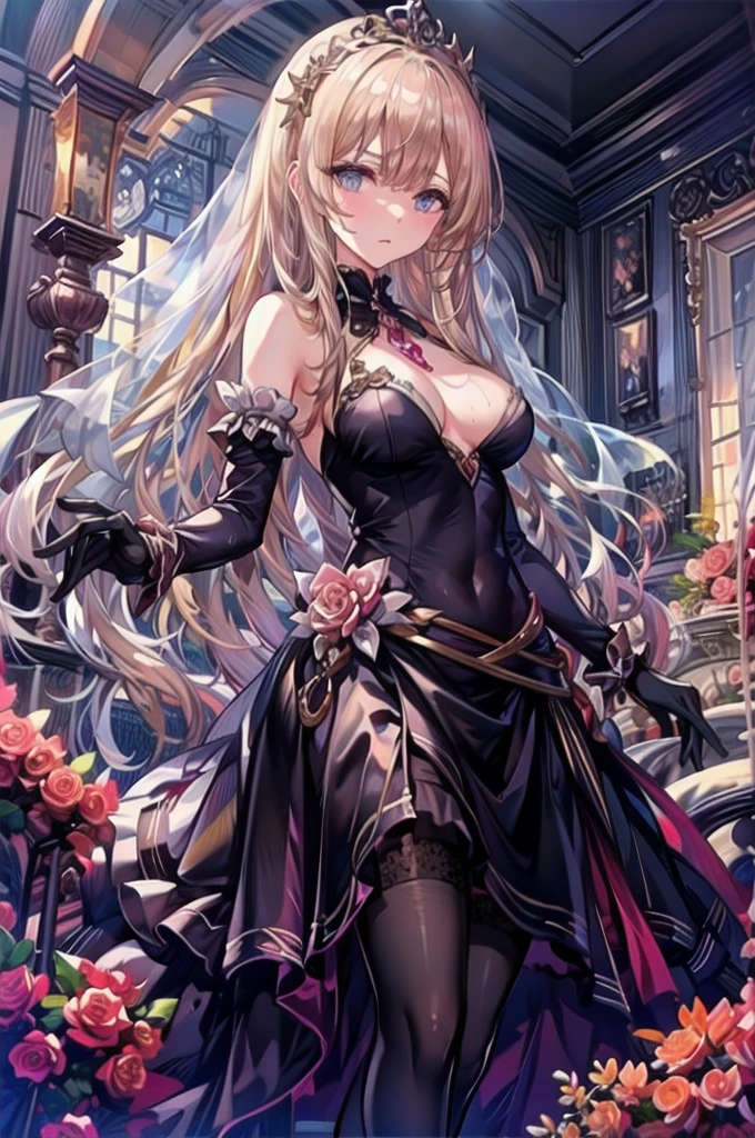 Frills sewn into many garments Panier Berry Long Skirt Illustration Style Anime Style Frowning Very small mouth Laugh shyly Kindergarteners Very short stature Baby Face beautiful girl Very cute clothes Very large breasts The chest is very distended Pink Cheeks In the city Princess Room Sleep in a cute frilly canopy bed Blonde long hair super curly hair Super long sideburns 濡れて透けたSee-throughの衣服 Shocking pink silk wedding dress with a wet and sheer turtleneck Princess Tiara A very long, shocking pink silk skirt that becomes transparent when wet Wet and see-through pearl white silk tights Wet and see-through pearl white silk innerwear Metallic luster The outfit is adorned with a ton of hot pink silk ribbons. Wet with rain Wet and see-through pearl white extra long silk gloves See-through when wet、Hot pink silk pantyhose with delicate embroidery silk garter belt Pathetic clear Big eyes Droopy eyes Shocking Pink Rouge Extra long white leather boots White silk bodysuit that becomes transparent when wet See-through Clothes that become transparent in the rain Clothes are wet with sweat and transparent