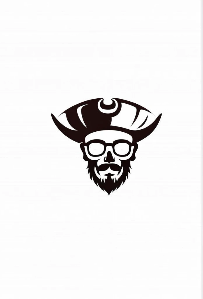 Cafe logo with the concept of stylish pirates

a logo with pirate Pirates hats in a coffee cup

Pretty cool
chic and modern design

White background