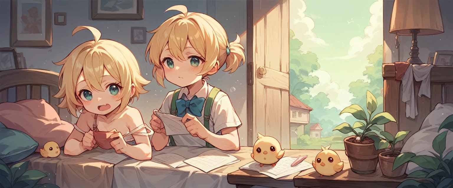 young chic blonde