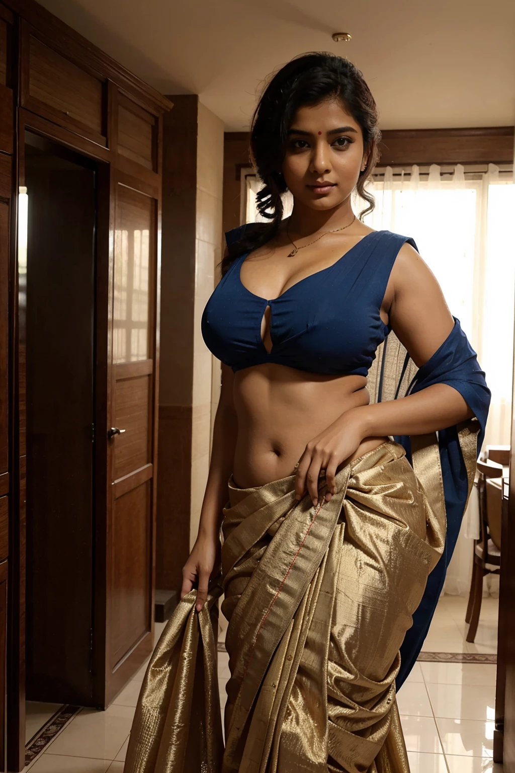 Hot sexy thick indian. Women big saree