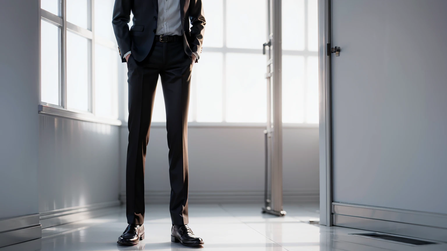 full body standing pose a young man, handsome, businessman suit, entrepreneur man, white background, simple white background,