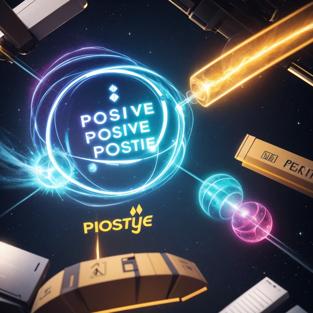 Create a logo with the word Positive Energy 
