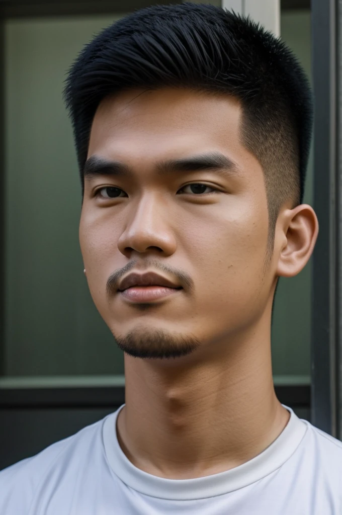 Make me a picture of Jerson Rufino Abajar using his true face that can be found on Facebook 