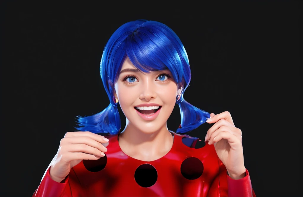 3d style, simplified design, 3d render, glossy texture, smooth 3d model, multiple light sources, rim light, sharp post effects render, (glossy plastic texture with multiple big light probe refractions), perfect cgi, smooth silhouette, high intensity refraction, (super glossy material), most beautiful vfx , blue background, plastic refractions, realistic, 4k, high resolution, rim light, photo shoot, commercial photo, profile shot, 4k, rim light, high resolution, 4k, glossy texture, smooth 3d model, multiple light sources, rim light, sharp post effects render, (glossy metallic texture with multiple big light probe refractions), perfect cgi, cgi art created only with gradients, smooth silhouette, high intensity refraction, (super glossy chrome material), most beautiful vfx, blue background, chrome metal refractions, multiple light sources, rim light, sharp post effects render, perfect cgi, digital art, detailed digital art, reflective, best quality, 4k, masterpiece:1.2, ultra-detailed, realistic, vivid colors, dark and moody lighting, The image of the highest quality, ensuring every detail is showcased perfectly. It in 4k resolution, allowing viewers to immerse themselves in the richness of the colors and intricate details. The realistic rendering. under the spotlight, reflecting, high-resolution image, realistic rendering, dark background, and rim light photorealistic The image features three characters standing in front of three houses. The characters are a red-haired mermaid, a purple cat, and an orange dog. They are each holding a yellow maraca