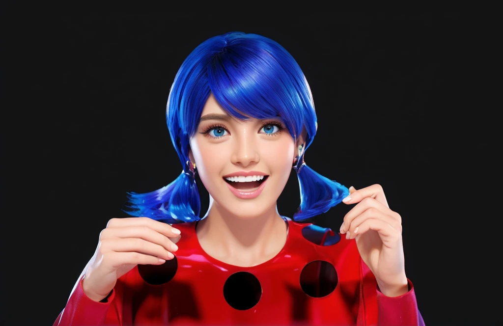 3d style, simplified design, 3d render, glossy texture, smooth 3d model, multiple light sources, rim light, sharp post effects render, (glossy plastic texture with multiple big light probe refractions), perfect cgi, smooth silhouette, high intensity refraction, (super glossy material), most beautiful vfx , blue background, plastic refractions, realistic, 4k, high resolution, rim light, photo shoot, commercial photo, profile shot, 4k, rim light, high resolution, 4k, glossy texture, smooth 3d model, multiple light sources, rim light, sharp post effects render, (glossy metallic texture with multiple big light probe refractions), perfect cgi, cgi art created only with gradients, smooth silhouette, high intensity refraction, (super glossy chrome material), most beautiful vfx, blue background, chrome metal refractions, multiple light sources, rim light, sharp post effects render, perfect cgi, digital art, detailed digital art, reflective, best quality, 4k, masterpiece:1.2, ultra-detailed, realistic, vivid colors, dark and moody lighting, The image of the highest quality, ensuring every detail is showcased perfectly. It in 4k resolution, allowing viewers to immerse themselves in the richness of the colors and intricate details. The realistic rendering. under the spotlight, reflecting, high-resolution image, realistic rendering, dark background, and rim light photorealistic The image features three characters standing in front of three houses. The characters are a red-haired mermaid, a purple cat, and an orange dog. They are each holding a yellow maraca