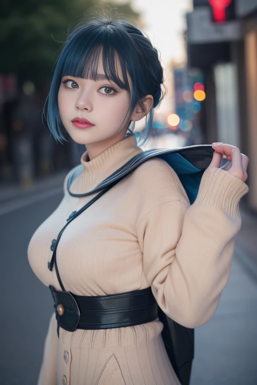 （（Blue hair color contact lenses、blue eyes、Dark eyeshadow、Dark eyeliner、Short Bob、Say the clothes out loud、Thin eyebrows））、Browsing Caution、masterpiece、最high quality、high quality、growing up、Beautiful poop、High resolution、非常にHigh resolution、RAW Photos、Best illustrations、hyper Realistic、1 Girl、Realistic、Very detailed、Photorealistic、Unbelievably absurd、close、Floating Hair、Soft Light、Cinema Light Film Grain、Esbian all over、Depth of field background、Bokeh:1.4、Eye focus、85mm lens、Professional Lighting、Lens flare、Luminous Particles:0.6、Professional Writing、Portraiture:0.6、Photon Mapping、Radio City、Physically Based Rendering、Japanese Girls、sexual excitement:1.5、A vivid face、Realistic body、Realistic looking skin、Huge breasts:1.3、Good style、Camel Toe、Pale skin:1.1、cute:1.5