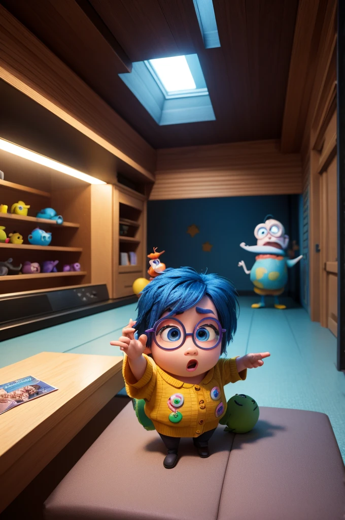 Inside Out Disney 3D Pixar Model