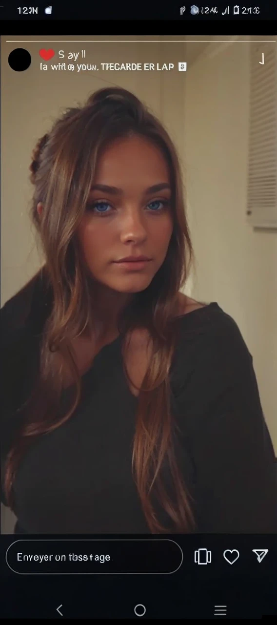 beautiful brunette blue eyes tan a little