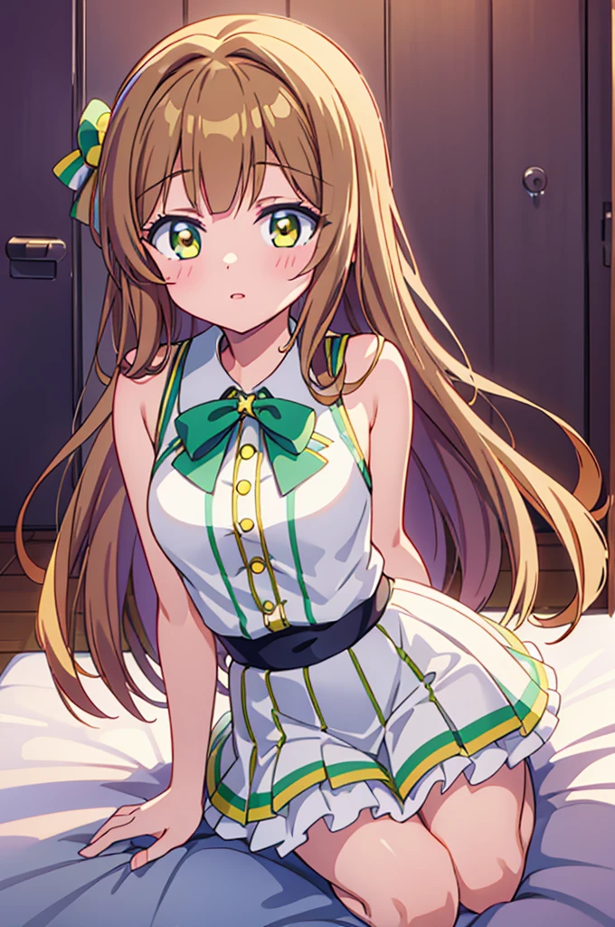 love live! school idol project,love live!,minami kotori,yellow eyes,light brown hair, love live! style,kotori